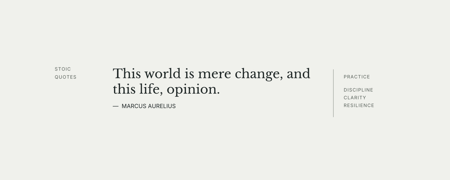 Minimal Quote example